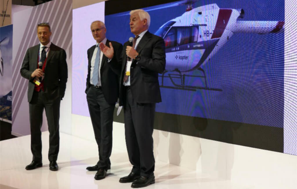 Leonardo Helicopters acquiert 100% du capital de Kopter 