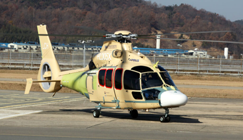 South Korea conducted flight tests of a promising LCH helicopter