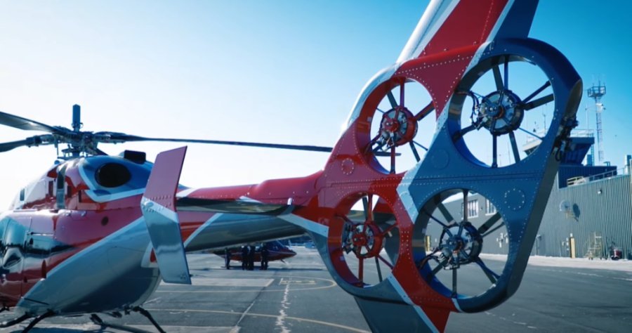 Bell presenta un sistema de rotor de cola eléctrico para helicópteros